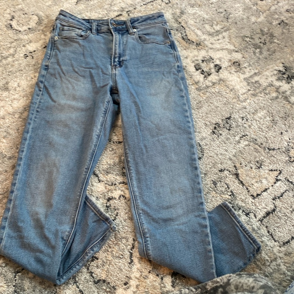 American eagle stretch mom jeans